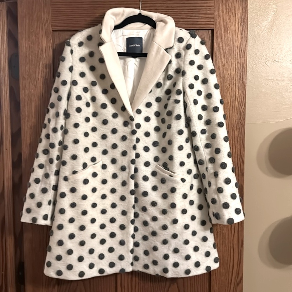 Mod Cloth Jacket. Lined warm jacket. Perfect fall cover up.